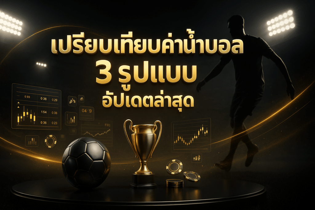 เปรียบเทียบค่าน้ำบอล