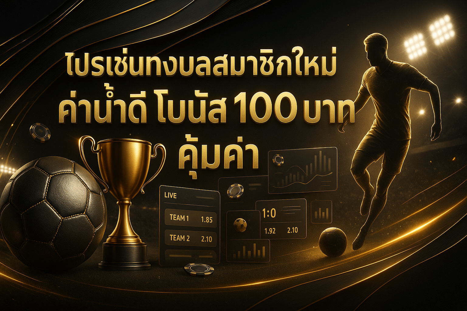 โปรโมชั่นแทงบอลสมาชิกใหม่